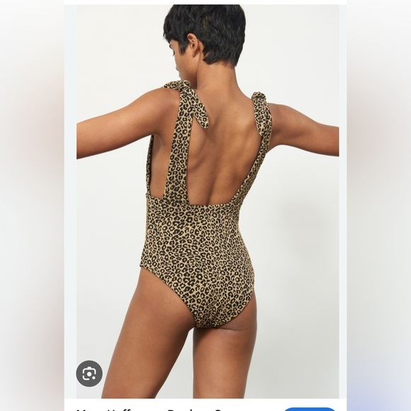 Mara Hoffman Daphne One-Piece – Leopard Print, Size S, NWOT - Picture 2 of 6